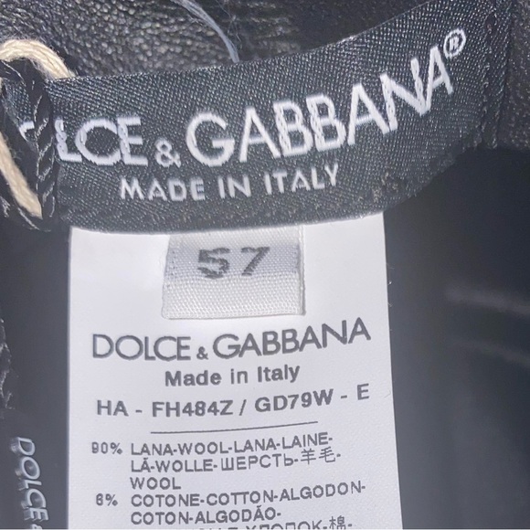 Dolce & Gabbana seductive and confident fedora hat: NWT never worn main image 4